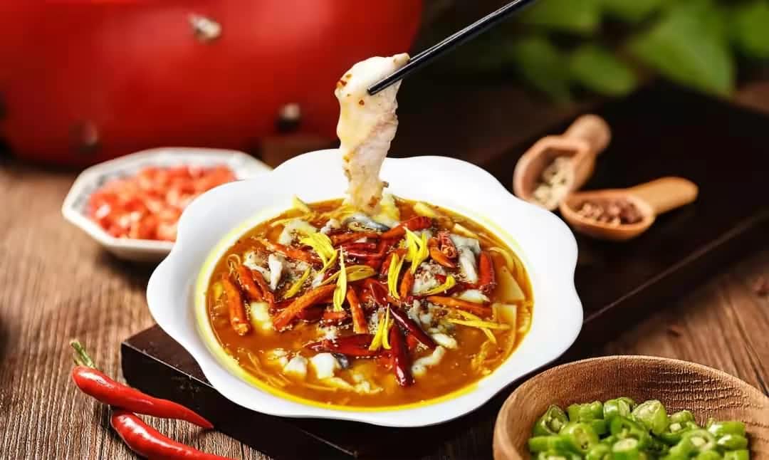 Golden Soup Pickled Cabbage Fish