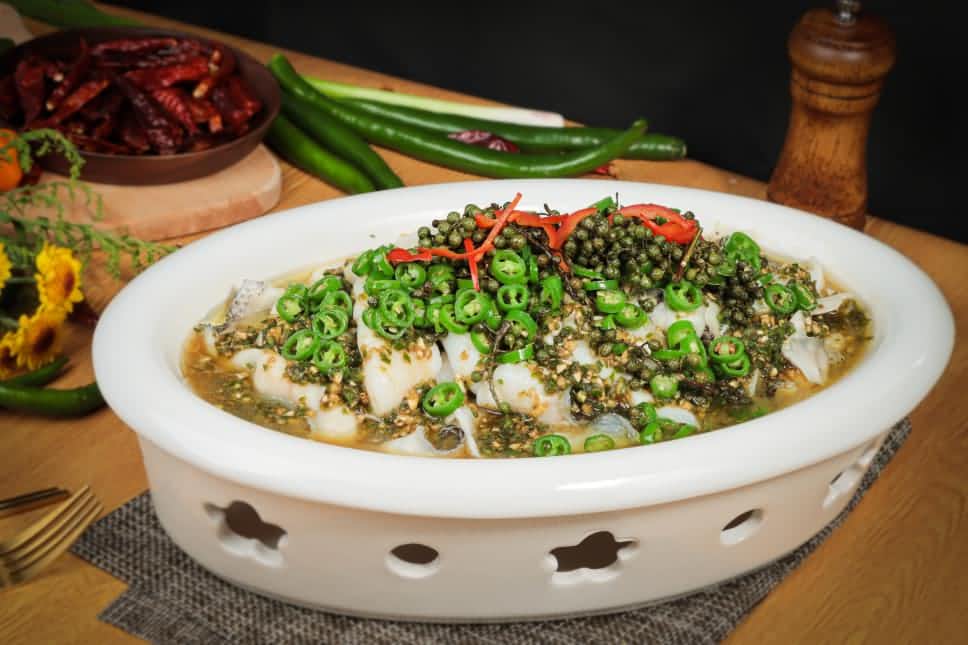 Sliced Fish with Sichuan Pepper